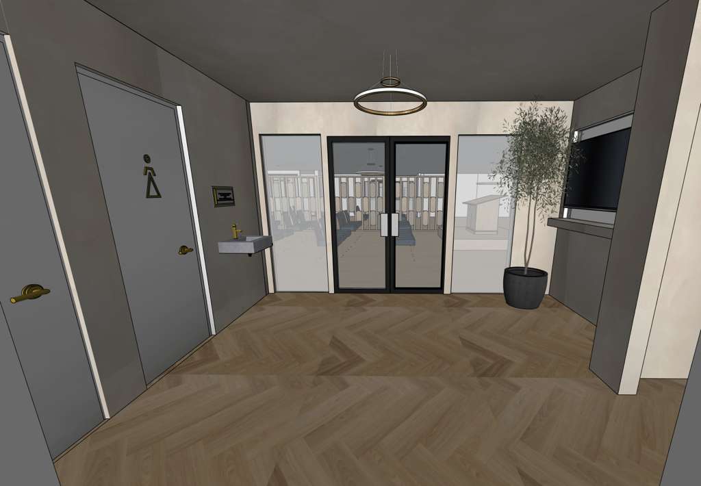 Welcoming lobby